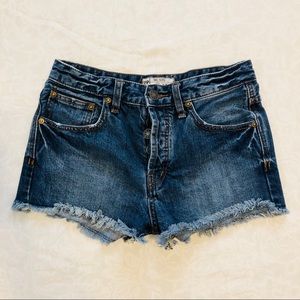Free People Denim Shorts